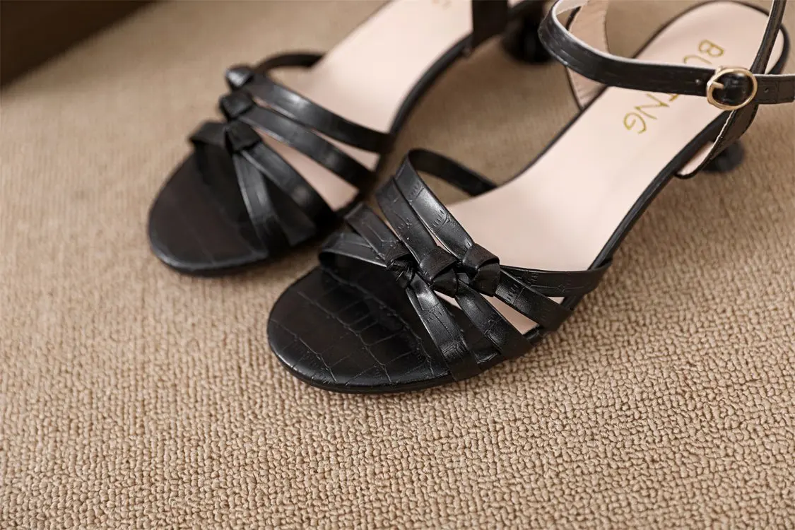 Morning Dew Kitten Heel Pumps for Women Pointed Toe V-Neck Woven Detail Lightweight Evening Party Shoes