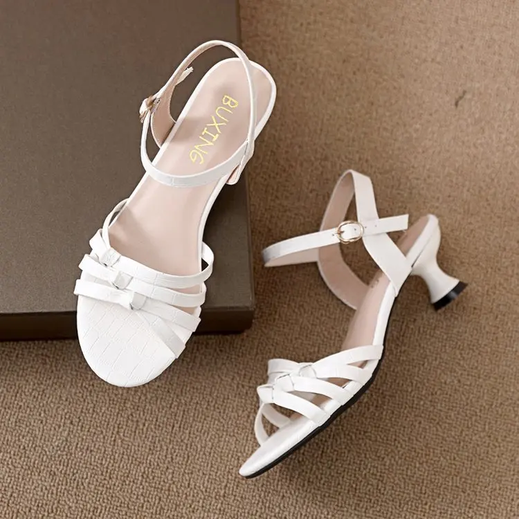 Morning Dew Kitten Heel Pumps for Women Pointed Toe V-Neck Woven Detail Lightweight Evening Party Shoes