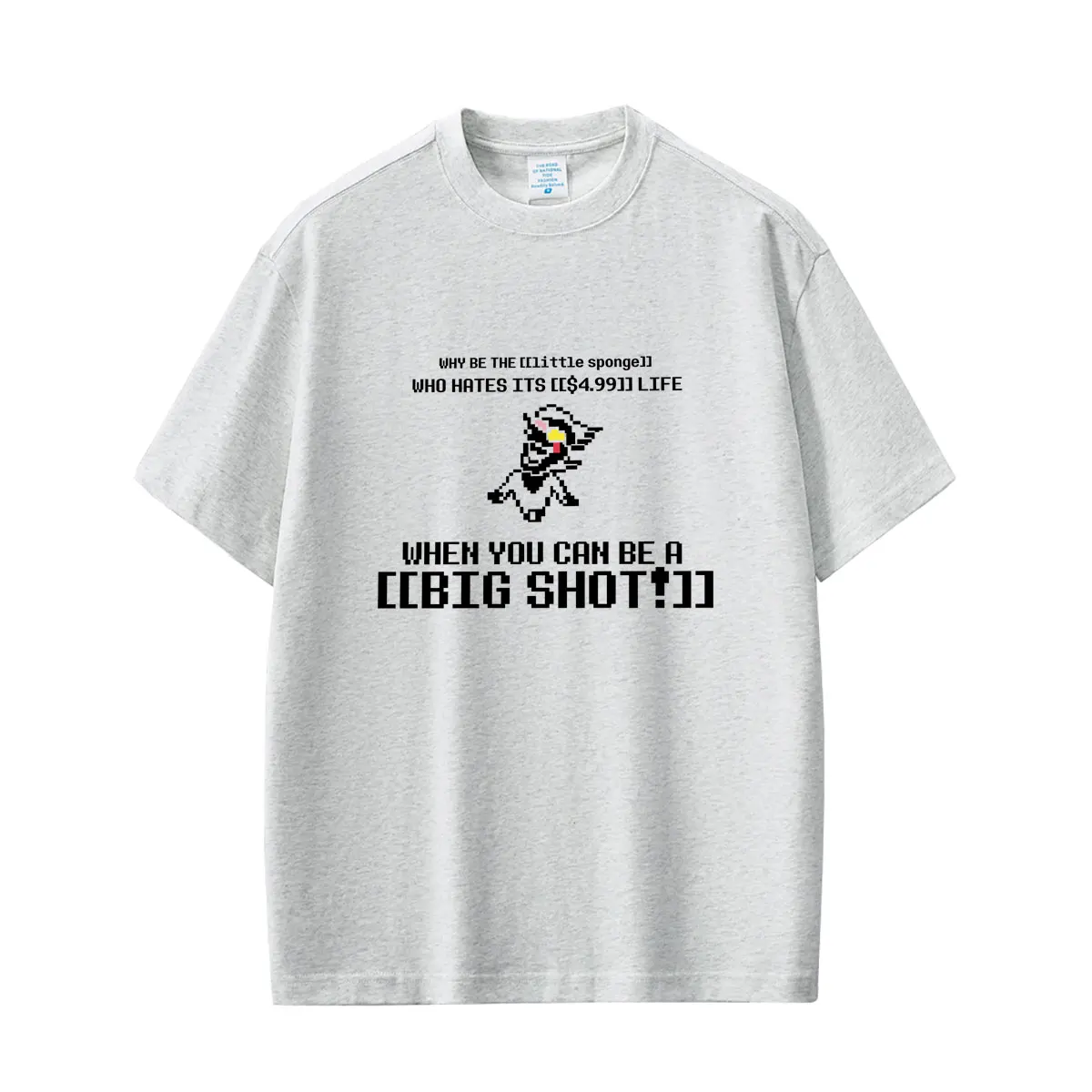 Game Deltarune Spamton Funny Meme T Shirts Men Women Clothing Casual Humor T-shirt Summer Unisex High Quality Soft Cotton Tshirt