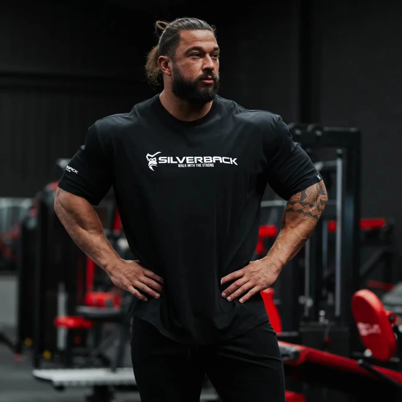 Retro King Gorilla Gym Print T-shirt 100% Pure Cotton Unisex Oversized Short Sleeve Streetwear Casual Top