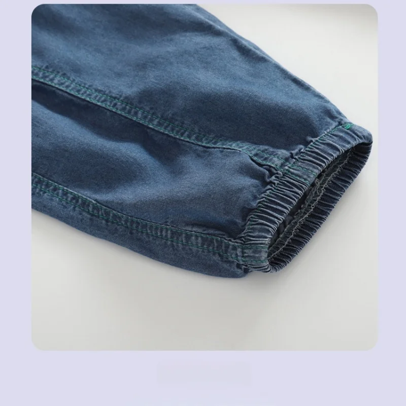0-4Y Summer New Kids Pants Soild Anti-Mosquito Boys and Girls Long Pants Casual Breathable Children Trousers Soft Child Trousers