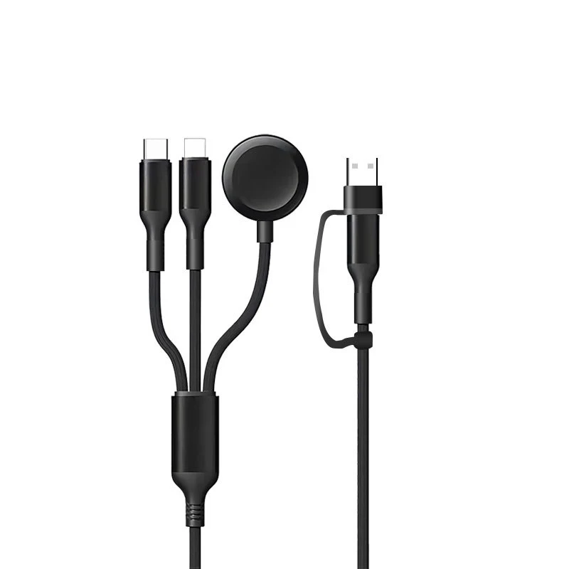 Bonola 3 in 2 USB Type C Cable for iPhone 17/16/15/14/13/12 Pro Charger Cable USB Type C Watch Charger Cable for Apple Watch