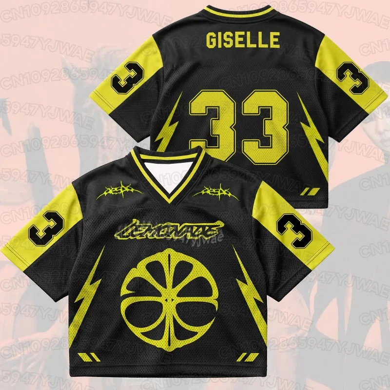Summer Lemonade Comeback World Tour Karina Jersey Gifts Fans Men's Women's Gift Short Sleeve Casual T-shirt Tops