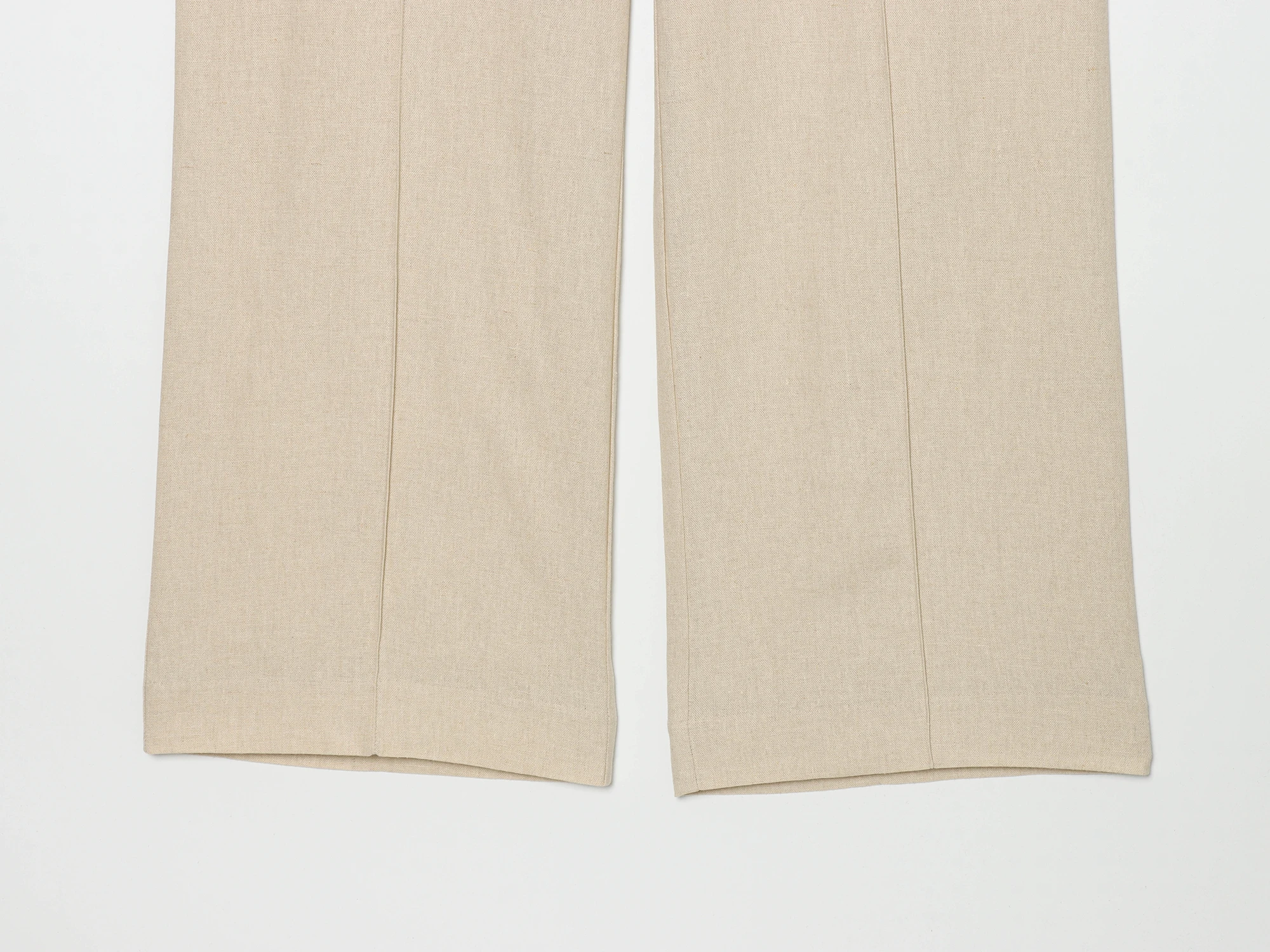 BSAY Fashionable Women's Pants 2pcs Suit with Belt Short Sleeved Chic Ladies Tops Mid Waist Straight Leg Wide Leg Pants