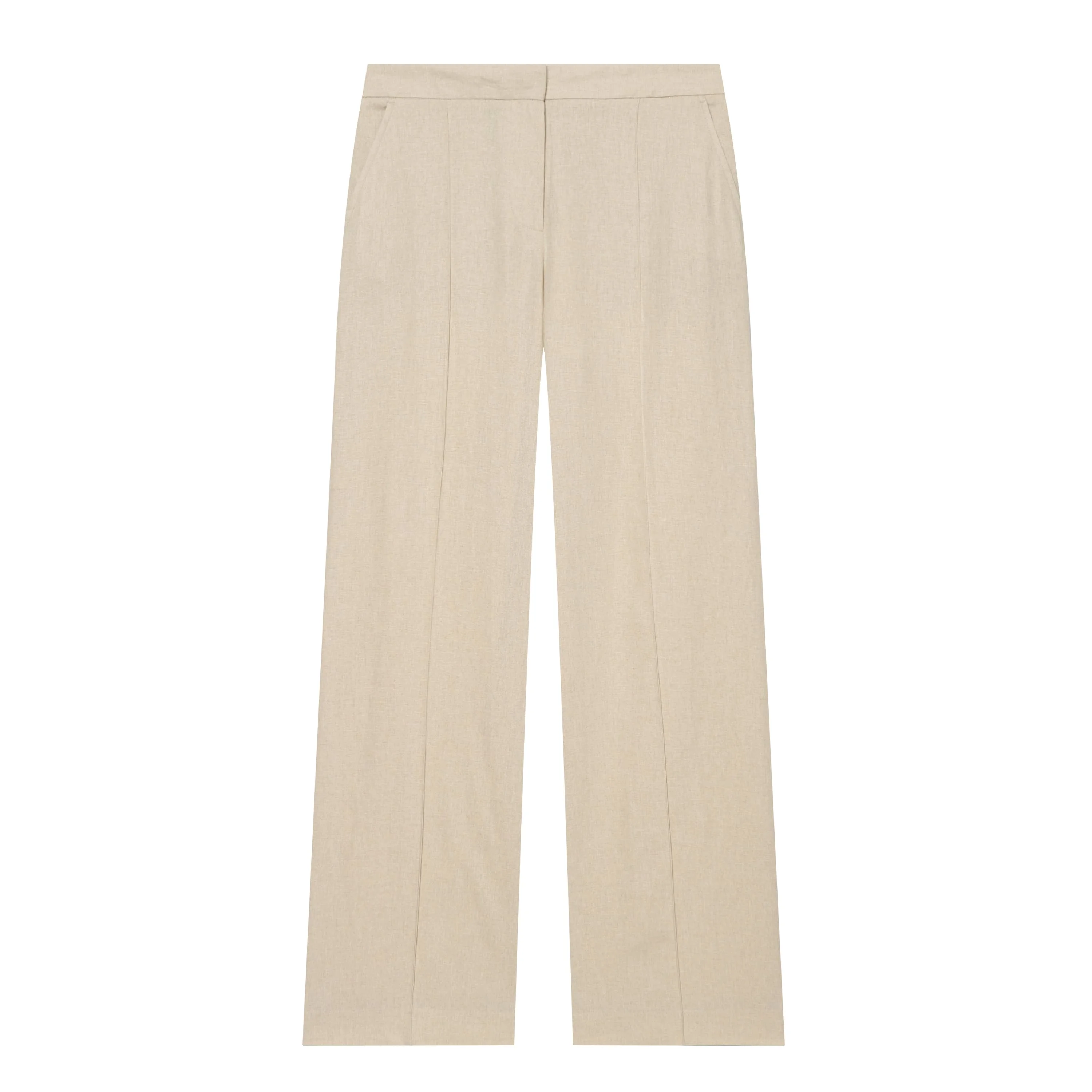 BSAY Fashionable Women's Pants 2pcs Suit with Belt Short Sleeved Chic Ladies Tops Mid Waist Straight Leg Wide Leg Pants