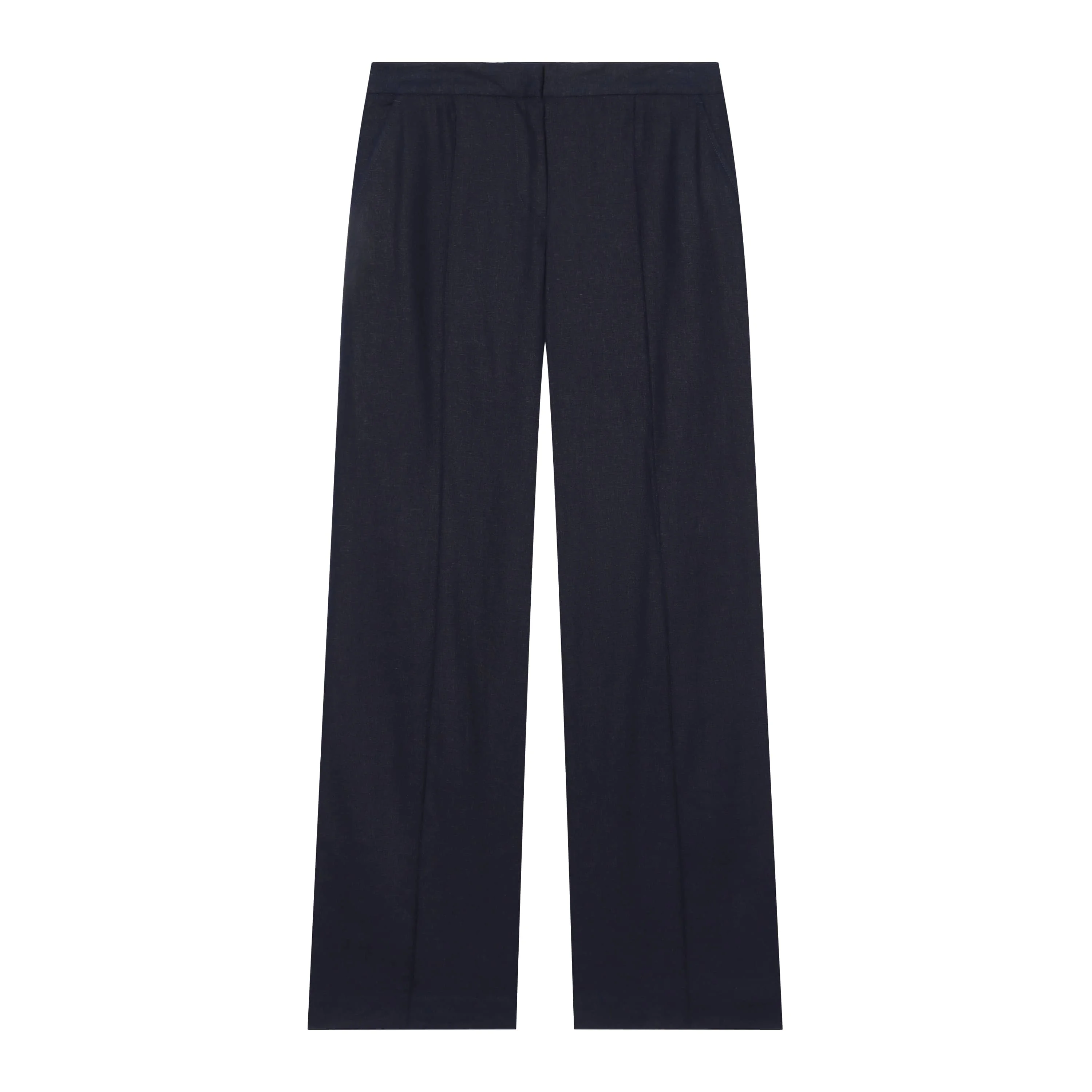 BSAY Fashionable Women's Pants 2pcs Suit with Belt Short Sleeved Chic Ladies Tops Mid Waist Straight Leg Wide Leg Pants