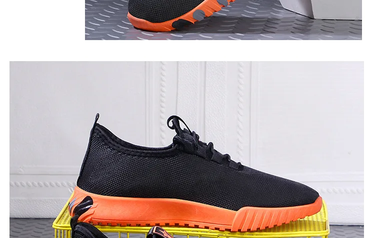 2025 Men's Vulcanize Shoes Breathable Lightweight Sneakers Outdoor Mesh Black Shoes Athletic Jogging Tenis Walking Shoes Man