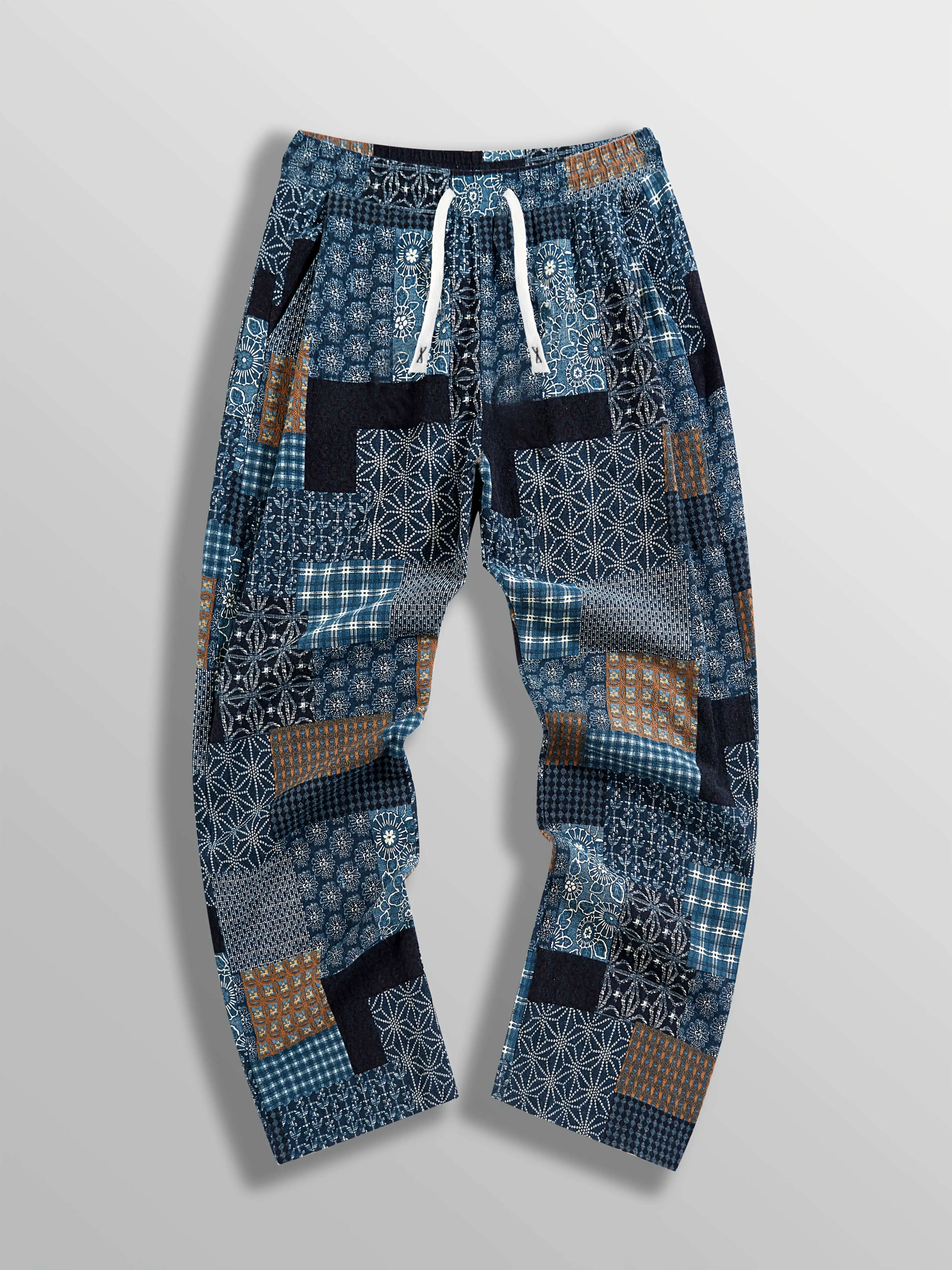 2026 New Arrival Fashion High-grade Men's Trousers, Retro Ethnic Pattern Bohemian Casual Pants for Vacation and Party Outfits
