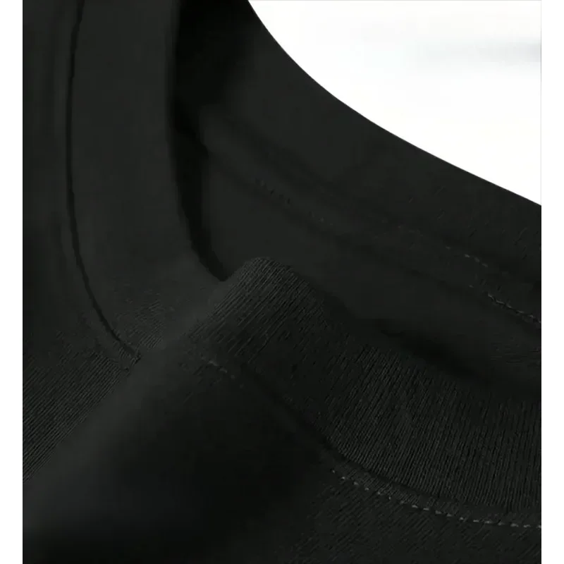 Small-scale Minimalist Letter Print Short-sleeved Men's and Women's Casual High Street Loose-fitting Pure Cotton T-shirt