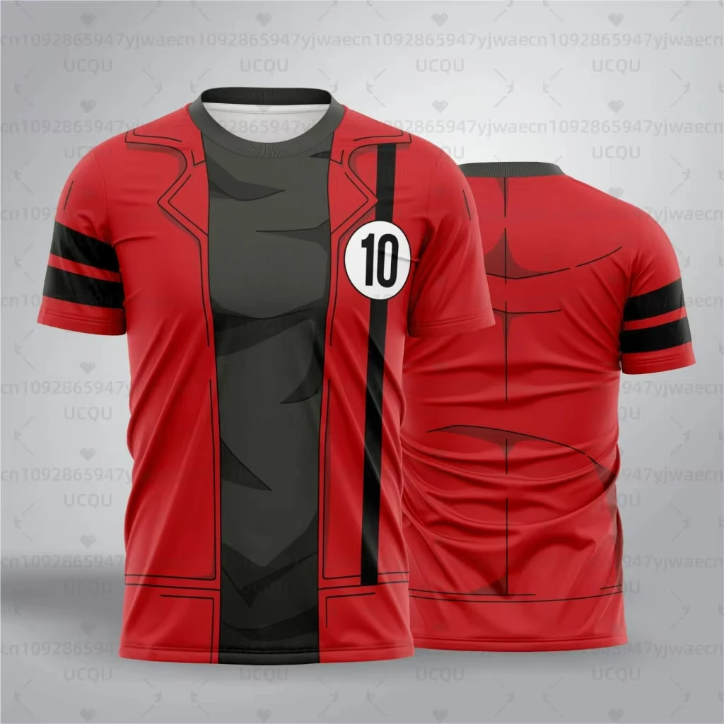 Men T Shirt Women Tee Boys Girls Top Adults Children Parent Child quick dry kid Tshirts Anime Omnitrix Ben 10 Cosplay Y2K Tee