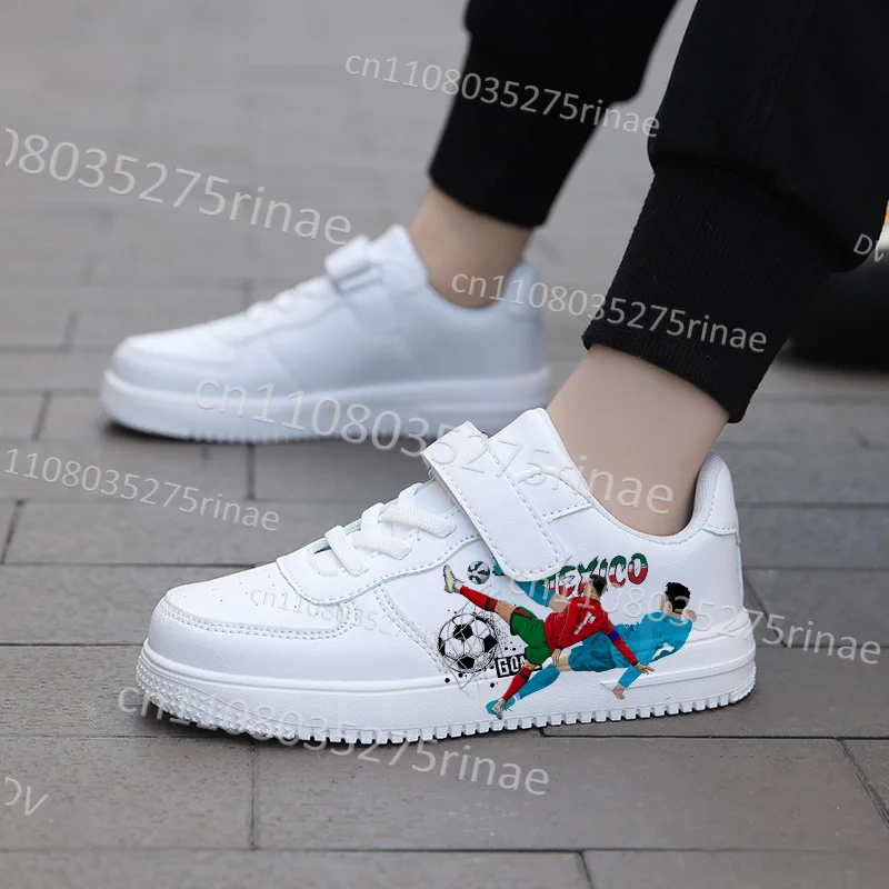 2026 Football Matches 7 GOAT Mexico Boys Girls Kids Soft Sports Shoes Hot Selling Breathable Selection Comfortable Casual Shoes