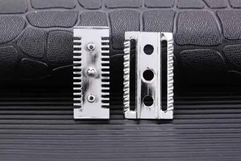 2026 New Arrival! YAQI Top Aggressive Chrome Color Men's Double-Edged Slant Safety Razor Head