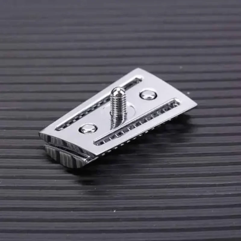 2026 New Arrival! YAQI Top Aggressive Chrome Color Men's Double-Edged Slant Safety Razor Head