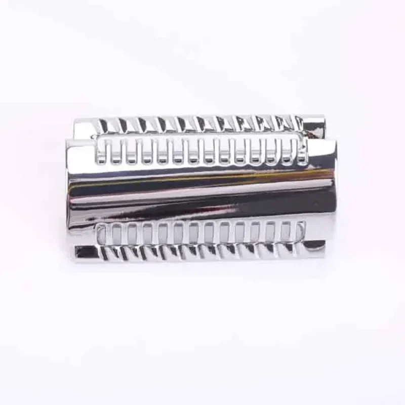 2026 New Arrival! YAQI Top Aggressive Chrome Color Men's Double-Edged Slant Safety Razor Head