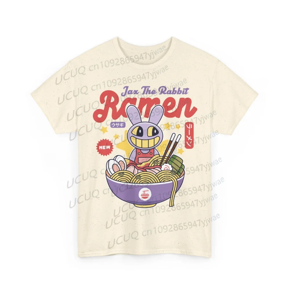 Summer THE AMAZING DIGITAL CIRCUS Print T-Shirt Boy's Girl's Casual Pomni The Jester Kids Jax Purple Rabbit Ramen Tops