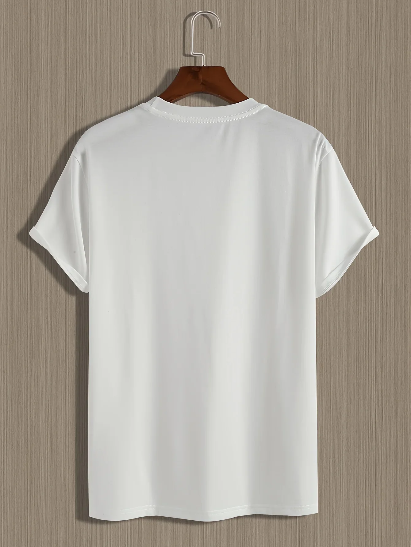 Men's 100% Cotton T-shirt Casual Loose Fit Minimalist Sailboat Pattern Summer Crew Neck Short Sleeve T-shirt