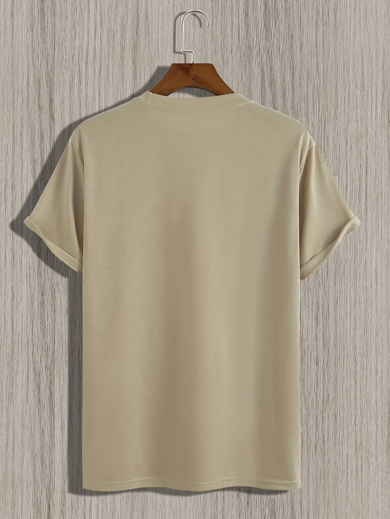 Men's 100% Cotton T-shirt Casual Loose Fit Minimalist Sailboat Pattern Summer Crew Neck Short Sleeve T-shirt