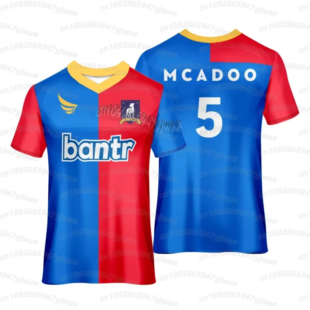 2026 T-shirt For Men Women youth Football Jersey Quick Drying O-neck RoyKent jersey Tees Sports Oversized men t-shirt
