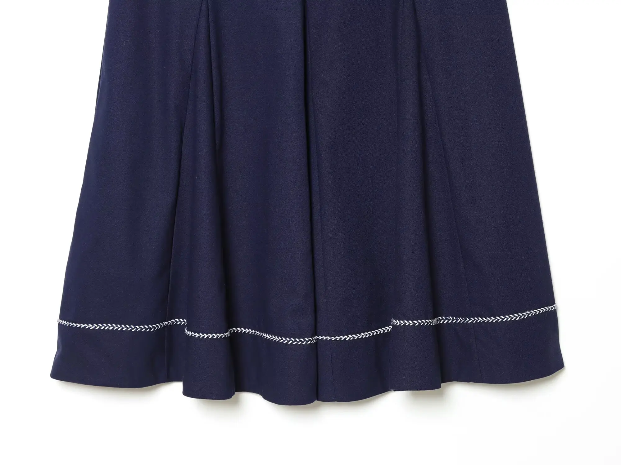 CHARMCHANT Women's Blue Midi Skirt High Waist A-Line Pleated Skirt Casual Elegant Office Wear Retro Casual Summer Skirt 2026