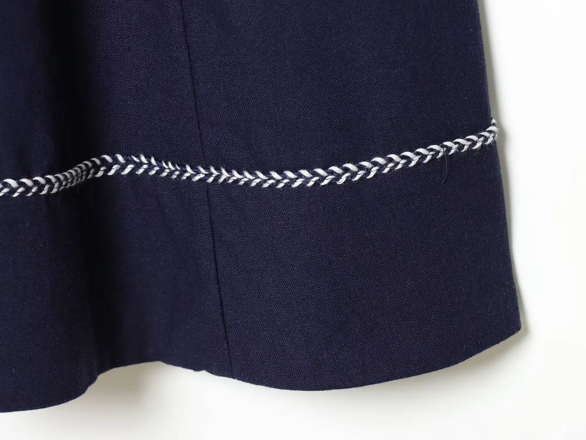CHARMCHANT Women's Blue Midi Skirt High Waist A-Line Pleated Skirt Casual Elegant Office Wear Retro Casual Summer Skirt 2026