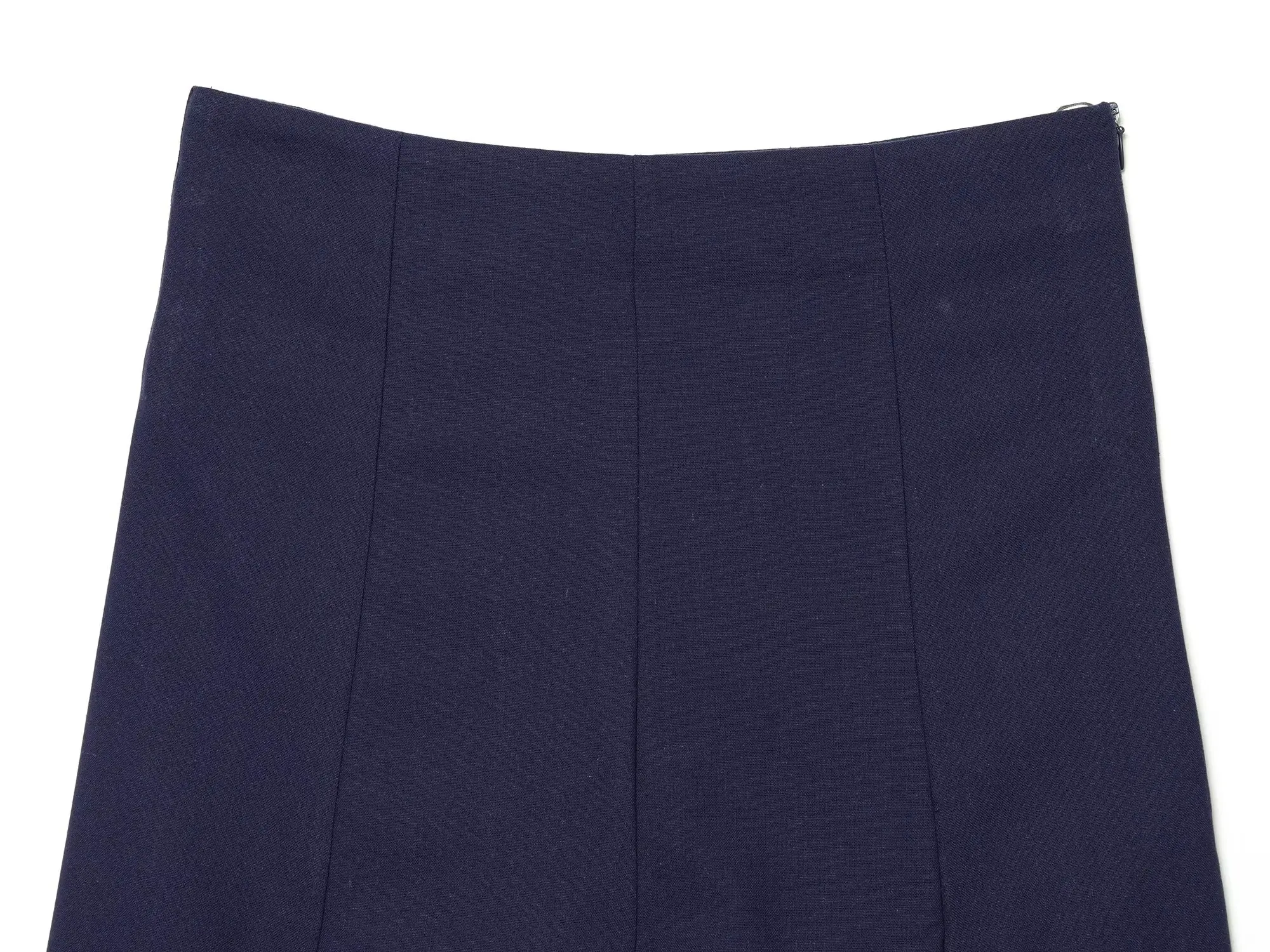 CHARMCHANT Women's Blue Midi Skirt High Waist A-Line Pleated Skirt Casual Elegant Office Wear Retro Casual Summer Skirt 2026