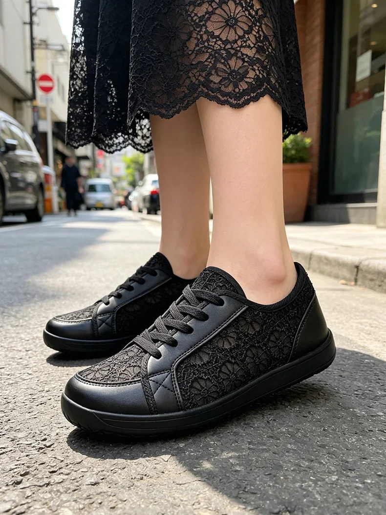 Women Shoes Sneakers Orthopedics Wide Feet Swollen Walking Thumb Eversion Adjusting Soft Comfortable Light Casual Shoes White