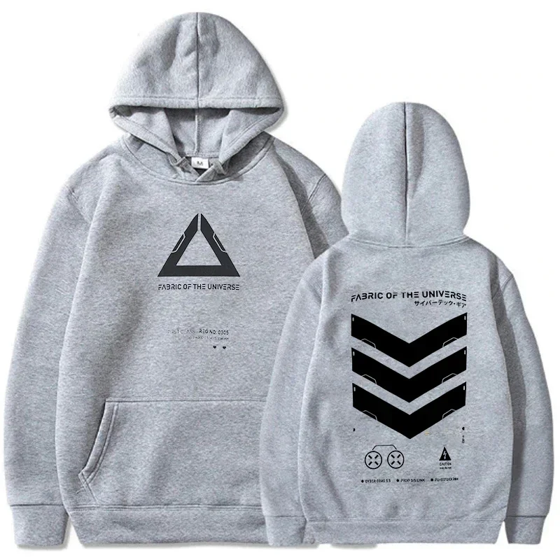 Cosmic Fabric Techwear Network Punk Street Fashion Hoodie Casual Street Roller Skating Running Sweatshirt Cyberpunk Style