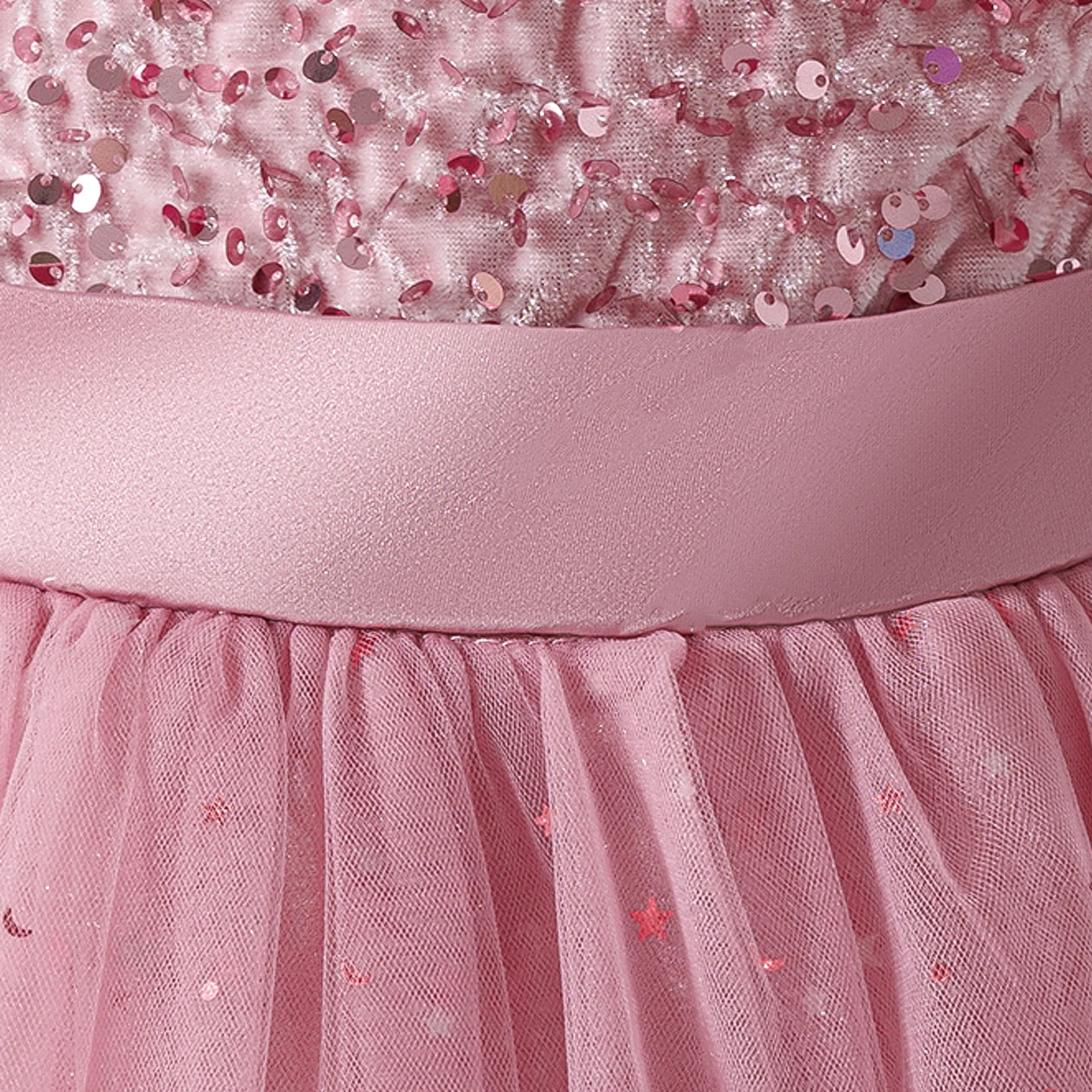 Summer Sequin Bridesmaids Party Dresses for Girls Elegant Bow Wedding Birthday Prom Girl Dress Gala Pageant Evening Kids Clothes