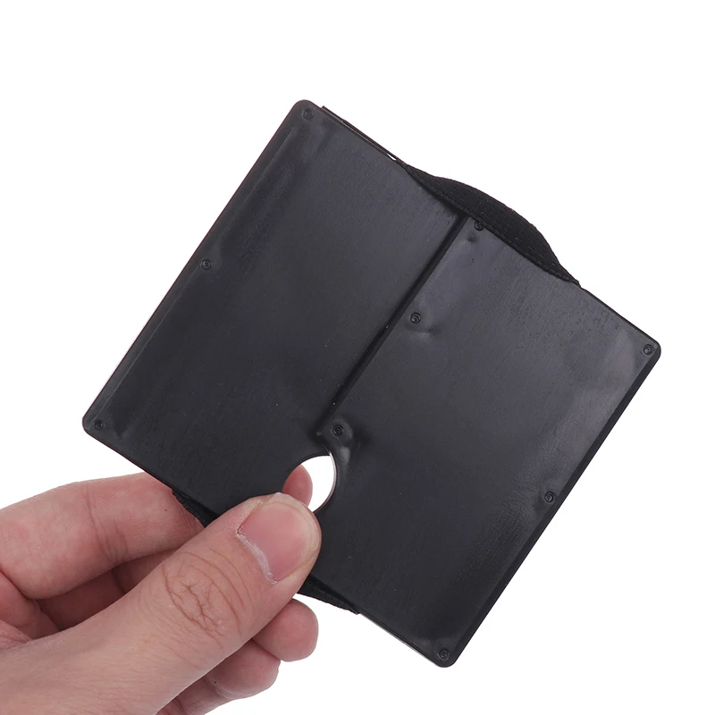 Men Women Minimalist Wallet Slim RFID Credit Card Holder Money Clip Compact Design For Urban Business Everyday Use
