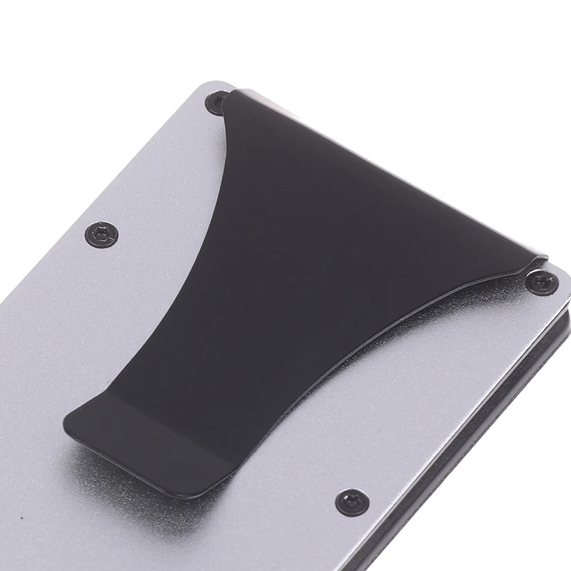 Men Women Minimalist Wallet Slim RFID Credit Card Holder Money Clip Compact Design For Urban Business Everyday Use