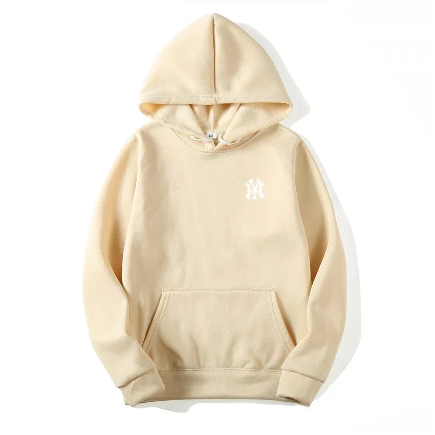 Men's casual fashionable hooded sweatshirt, outdoor sports shirt, printed pullover shirt
