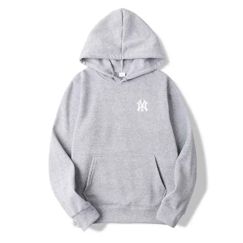 Men's casual fashionable hooded sweatshirt, outdoor sports shirt, printed pullover shirt