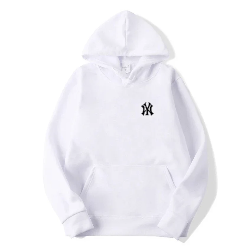 Men's casual fashionable hooded sweatshirt, outdoor sports shirt, printed pullover shirt