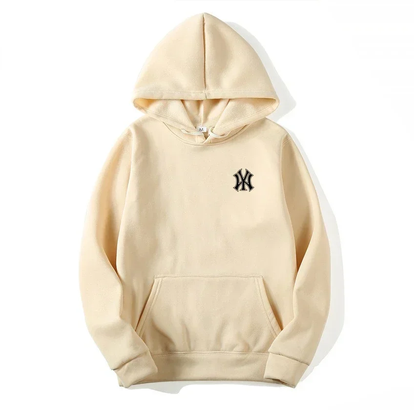 Men's casual fashionable hooded sweatshirt, outdoor sports shirt, printed pullover shirt