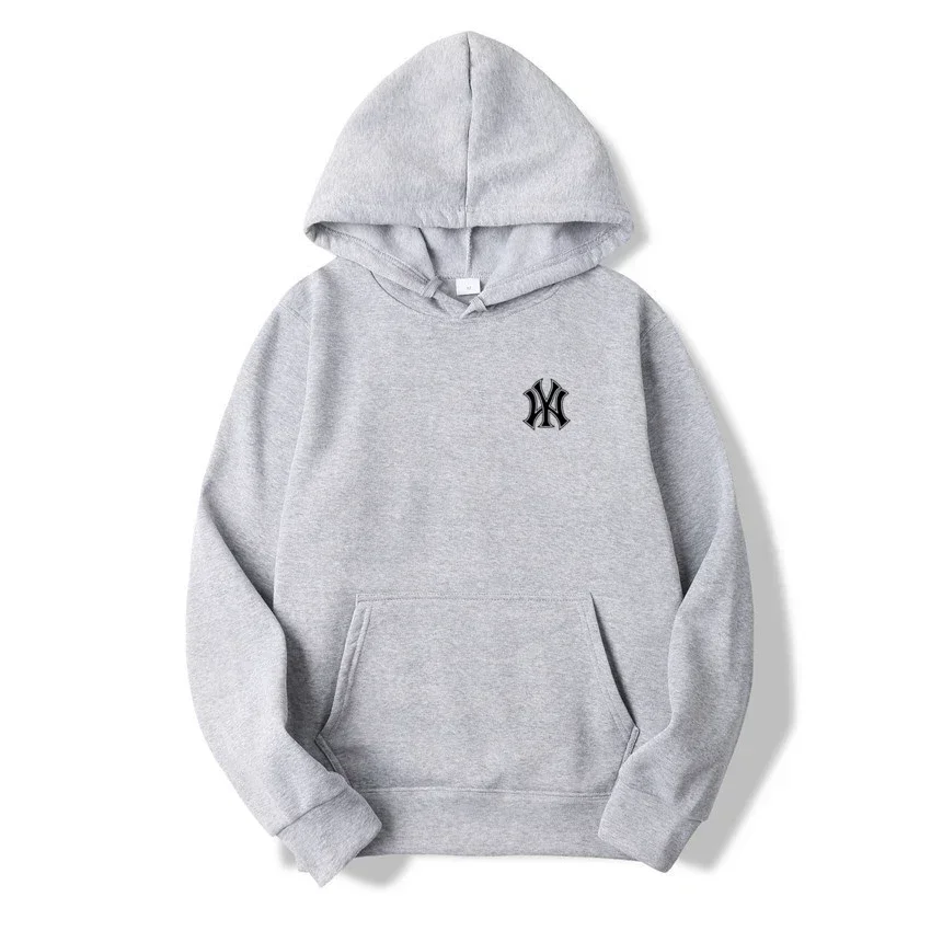 Men's casual fashionable hooded sweatshirt, outdoor sports shirt, printed pullover shirt