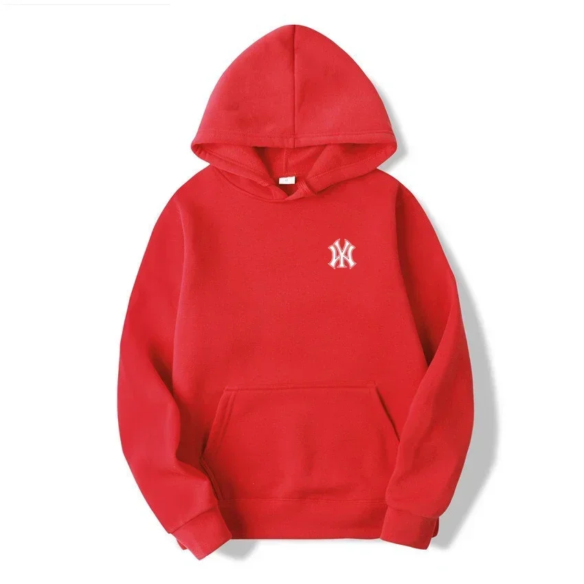 Men's casual fashionable hooded sweatshirt, outdoor sports shirt, printed pullover shirt
