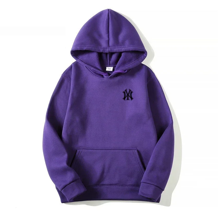 Men's casual fashionable hooded sweatshirt, outdoor sports shirt, printed pullover shirt