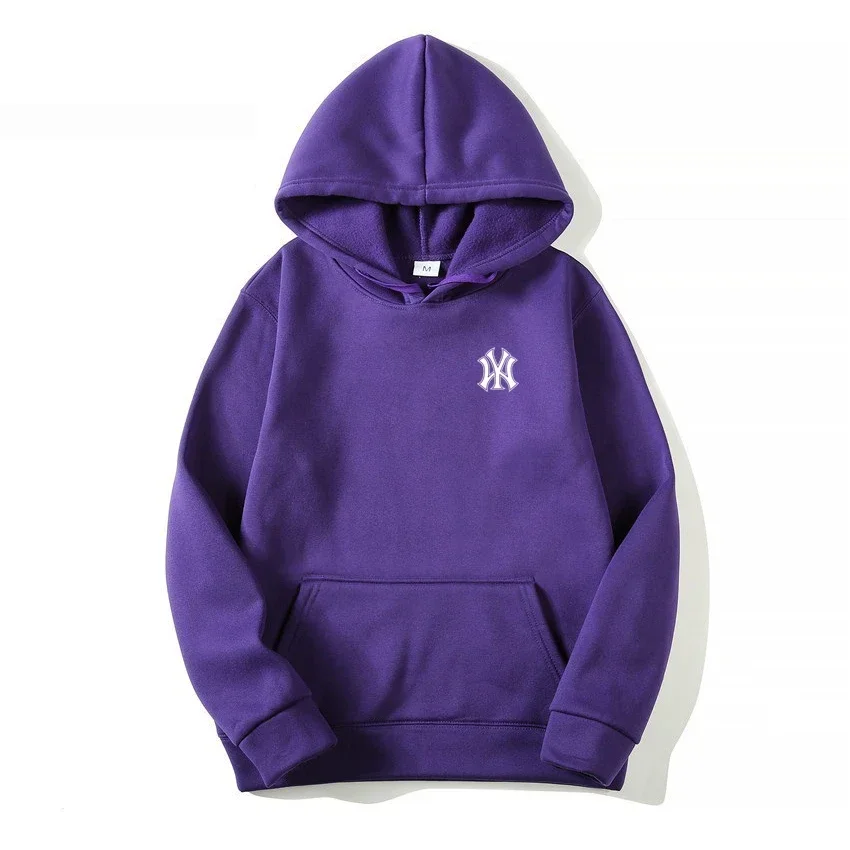 Men's casual fashionable hooded sweatshirt, outdoor sports shirt, printed pullover shirt