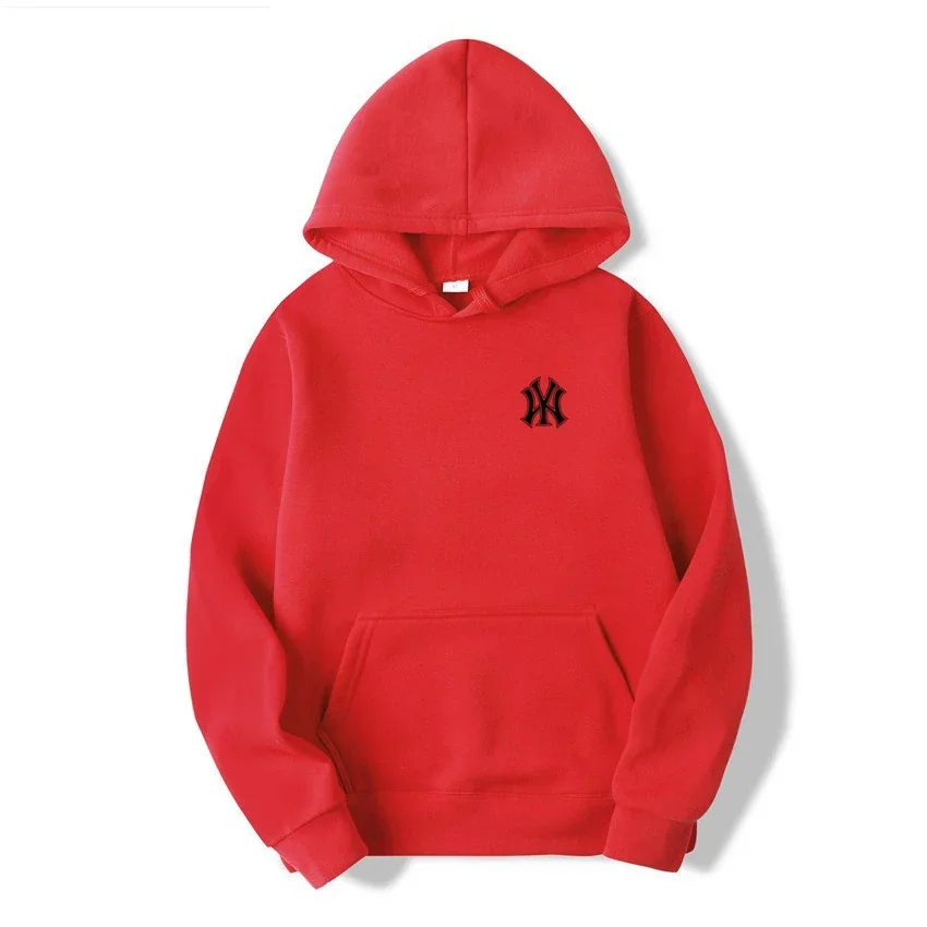 Men's casual fashionable hooded sweatshirt, outdoor sports shirt, printed pullover shirt
