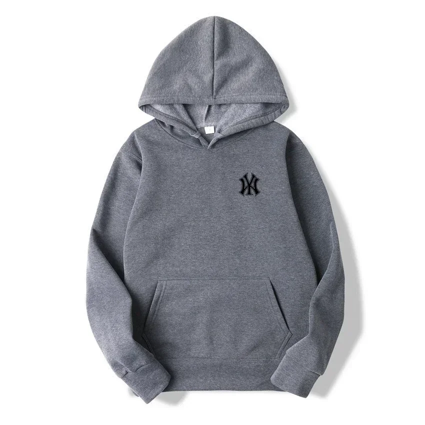 Men's casual fashionable hooded sweatshirt, outdoor sports shirt, printed pullover shirt