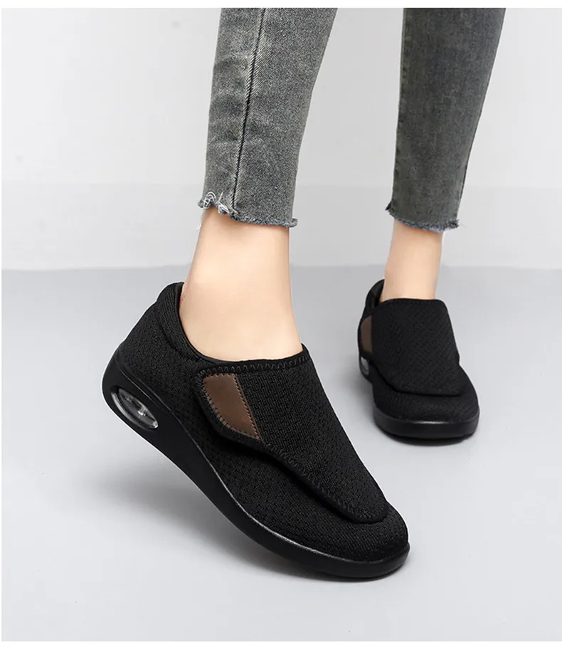 New Orthopedics Wide Feet Swollen Shoes Unisex Fashion Sneakers Outdoor Walking Women Casual Shoes Big Size Men's Diabetes Shoes