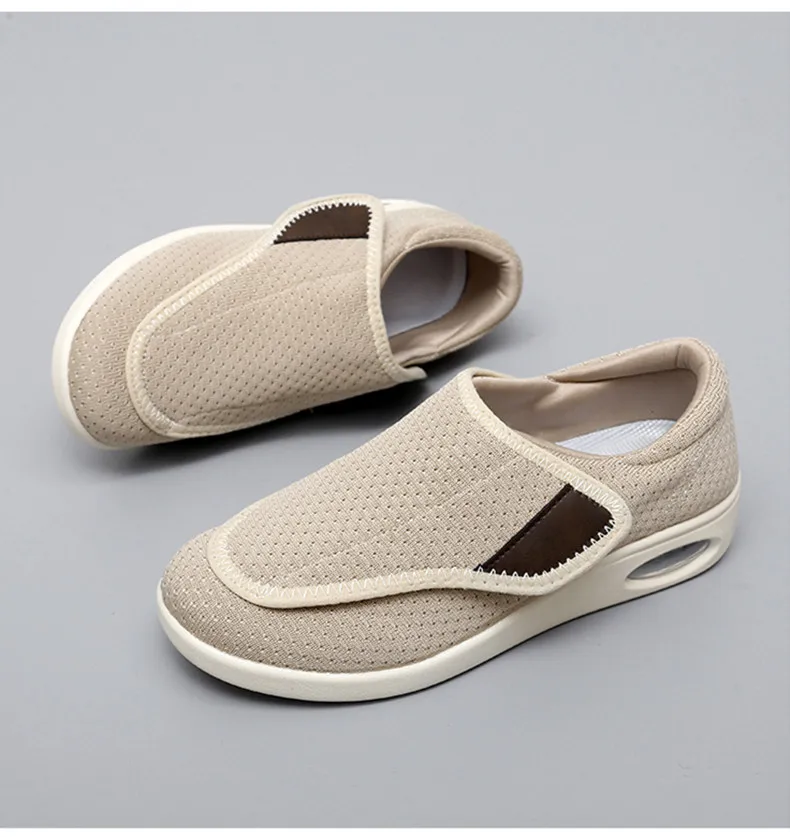 New Orthopedics Wide Feet Swollen Shoes Unisex Fashion Sneakers Outdoor Walking Women Casual Shoes Big Size Men's Diabetes Shoes