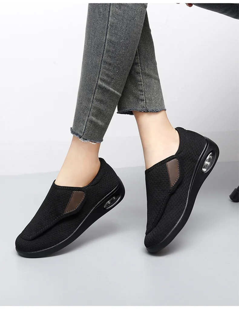 New Orthopedics Wide Feet Swollen Shoes Unisex Fashion Sneakers Outdoor Walking Women Casual Shoes Big Size Men's Diabetes Shoes