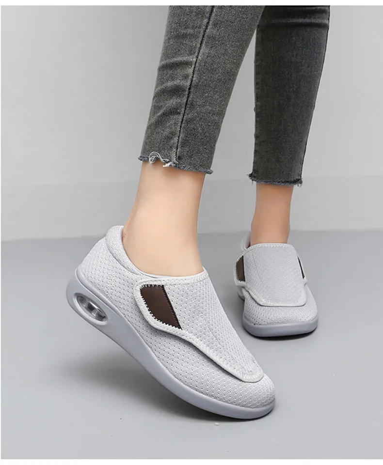 New Orthopedics Wide Feet Swollen Shoes Unisex Fashion Sneakers Outdoor Walking Women Casual Shoes Big Size Men's Diabetes Shoes