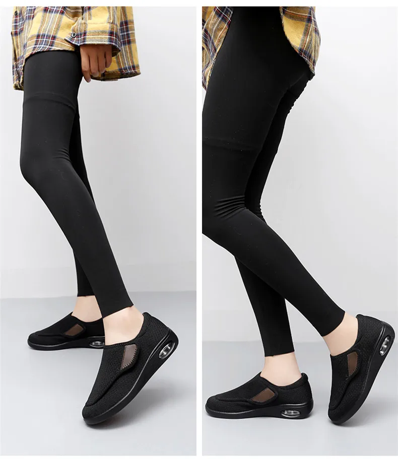 New Orthopedics Wide Feet Swollen Shoes Unisex Fashion Sneakers Outdoor Walking Women Casual Shoes Big Size Men's Diabetes Shoes