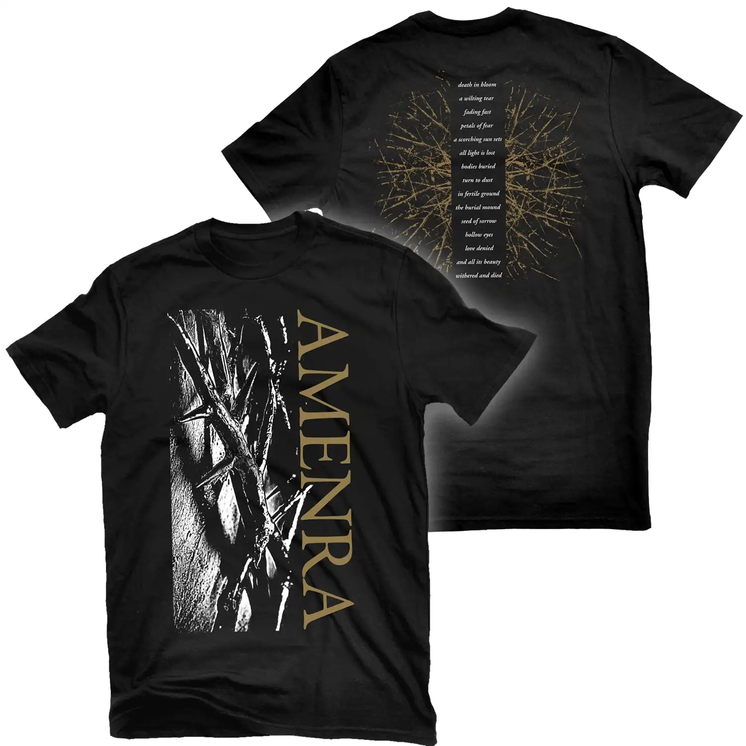 Amenra De Doorn Heavy Metal Rock Music Art Style Summer Casual T-Shirt Men's and Women's Luxury Brand Top 2026 New