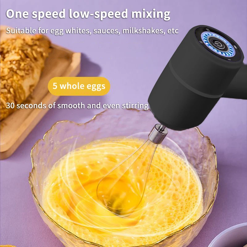 Handheld Rechargeable Hair Dye Stirrer Automatic Hair Cream Color Paste Tint Mixer Salon Hair Coloring Mixing Tool