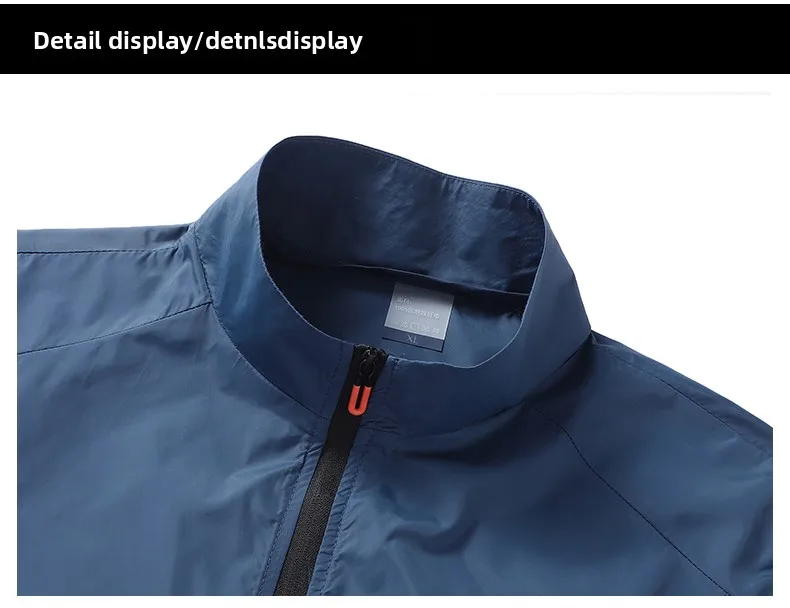 UPF50+ Sunscreen Coats Men's Breathable Sports Waterproof Jacket Summer UV Protection Outdoor Fishing Skin Clothing Skin Jackets