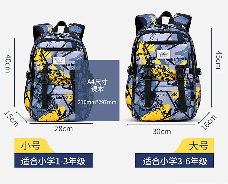 2026 Waterproof Kids Backpack Children School Bags For Boys Orthopedic School Backpack girls Primary Schoolbag Book Bag Mochila
