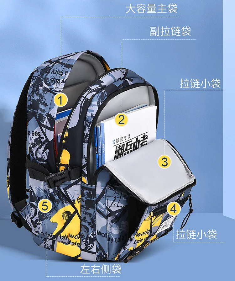 2026 Waterproof Kids Backpack Children School Bags For Boys Orthopedic School Backpack girls Primary Schoolbag Book Bag Mochila